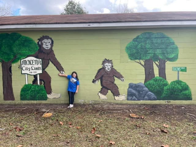 Molena Bigfoot Fest mural